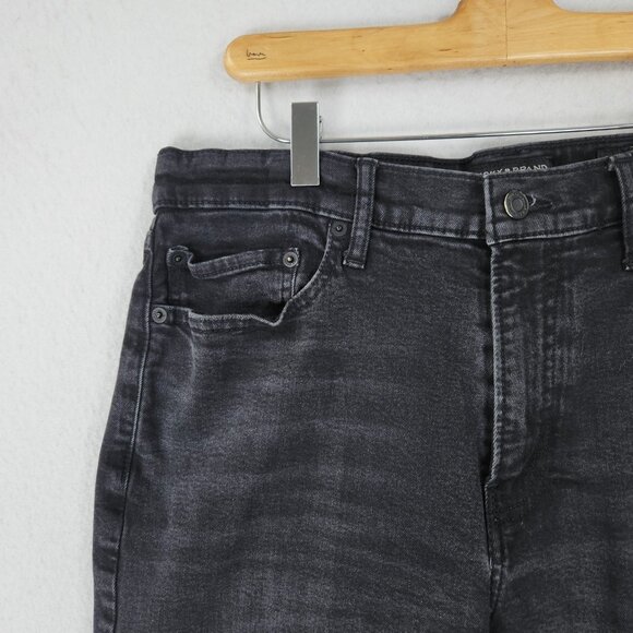 Lucky Brand Jeans Mens 33X32 Black 410 Athletic Slim Straight Classic Denim - Picture 2 of 12